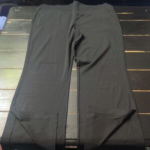 Athleta Black Wide-Leg Athletic Pants
